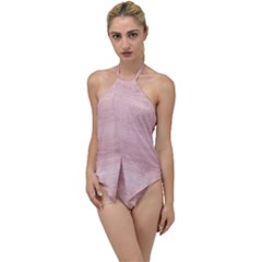 Pink Wood  Go With The Flow One Piece Swimsuit by ConteMonfrey