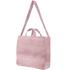 Pink Wood  Square Shoulder Tote Bag by ConteMonfrey