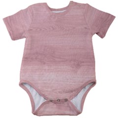 Pink Wood  Baby Short Sleeve Onesie Bodysuit by ConteMonfrey