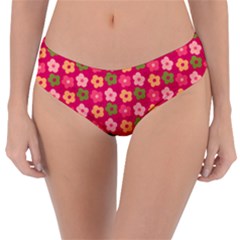 Little Flowers Garden   Reversible Classic Bikini Bottoms by ConteMonfrey