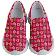 Little Flowers Garden   Kids Lightweight Slip Ons by ConteMonfrey