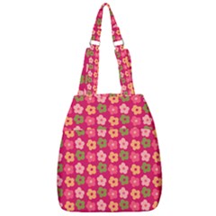 Little Flowers Garden   Center Zip Backpack by ConteMonfrey