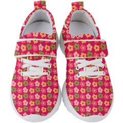 Little Flowers Garden   Kids  Velcro Strap Shoes by ConteMonfrey