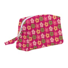 Little Flowers Garden   Wristlet Pouch Bag (medium) by ConteMonfrey