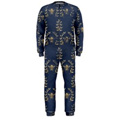 Blue Golden Bee Onepiece Jumpsuit (men) by ConteMonfrey