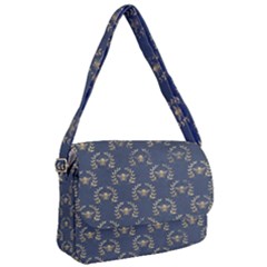 Blue Golden Bee Courier Bag by ConteMonfrey