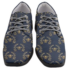 Blue Golden Bee Women Heeled Oxford Shoes by ConteMonfrey