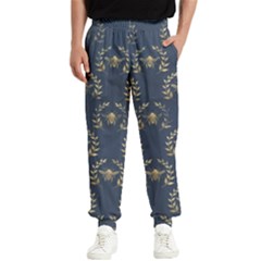 Blue Golden Bee Men s Elastic Waist Pants by ConteMonfrey