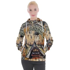 Art Venice Channel Women s Hooded Pullover by ConteMonfrey