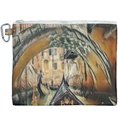 Art Venice Channel Canvas Cosmetic Bag (xxxl) by ConteMonfrey