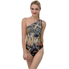 Art Venice Channel To One Side Swimsuit by ConteMonfrey