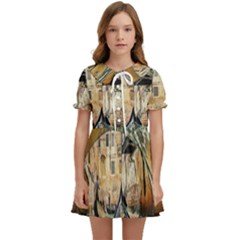 Art Venice Channel Kids  Sweet Collar Dress by ConteMonfrey