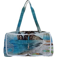 Beach Day At Cinque Terre, Colorful Italy Vintage Multi Function Bag by ConteMonfrey