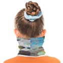 Beach Day At Cinque Terre, Colorful Italy Vintage Face Covering Bandana (Kids) View2