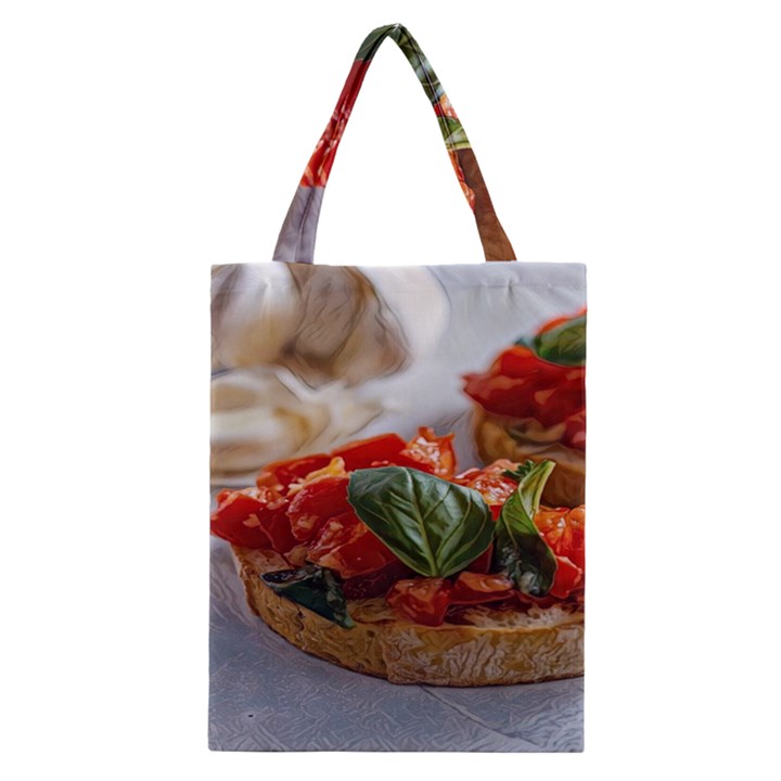 Beautiful Bruschetta - Italian Food Classic Tote Bag