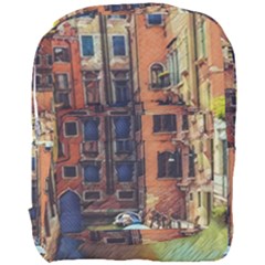 Venice Canals Art   Full Print Backpack by ConteMonfrey