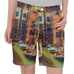 Venice Canals Art   Pocket Shorts by ConteMonfrey