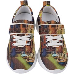 Venice Canals Art   Kids  Velcro Strap Shoes by ConteMonfrey