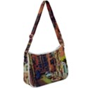 Venice Canals Art   Zip Up Shoulder Bag View1