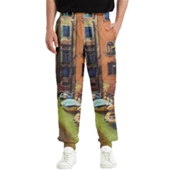 Venice Canals Art   Men s Elastic Waist Pants by ConteMonfrey