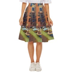 Venice Canals Art   Classic Short Skirt by ConteMonfrey