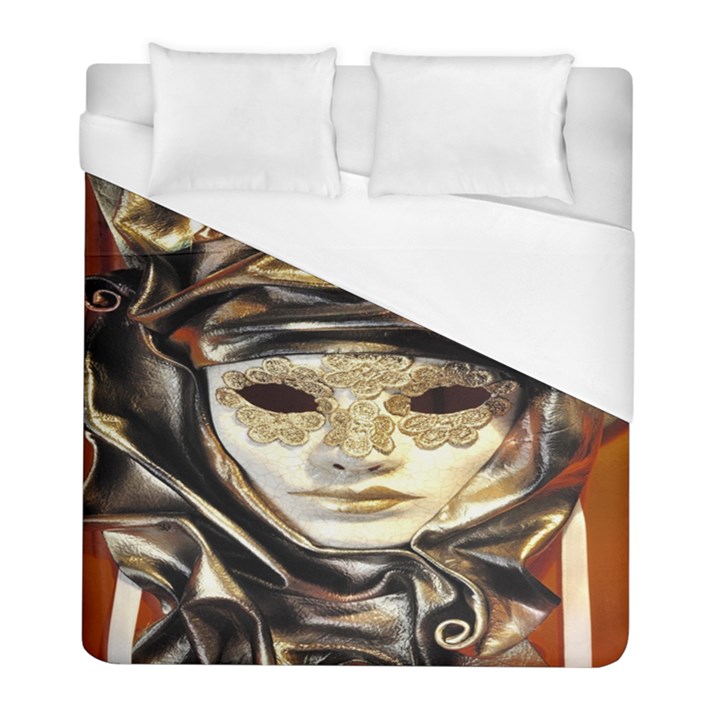 Artistic Venetian Mask Duvet Cover (Full/ Double Size)