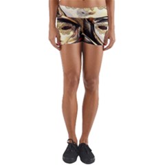 Artistic Venetian Mask Yoga Shorts by ConteMonfrey