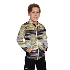 Artistic Venetian Mask Kids  Windbreaker by ConteMonfrey