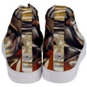 Artistic Venetian Mask Women s Mid-Top Canvas Sneakers View4