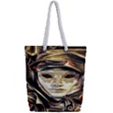 Artistic Venetian Mask Full Print Rope Handle Tote (Small) View2