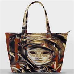 Artistic Venetian Mask Back Pocket Shoulder Bag  by ConteMonfrey