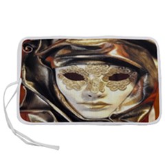 Artistic Venetian Mask Pen Storage Case (s) by ConteMonfrey