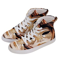 Venetian Mask Men s Hi-top Skate Sneakers by ConteMonfrey