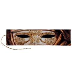 Venetian Mask Roll Up Canvas Pencil Holder (l) by ConteMonfrey