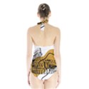 Colosseo Draw Silhouette Halter Swimsuit View2