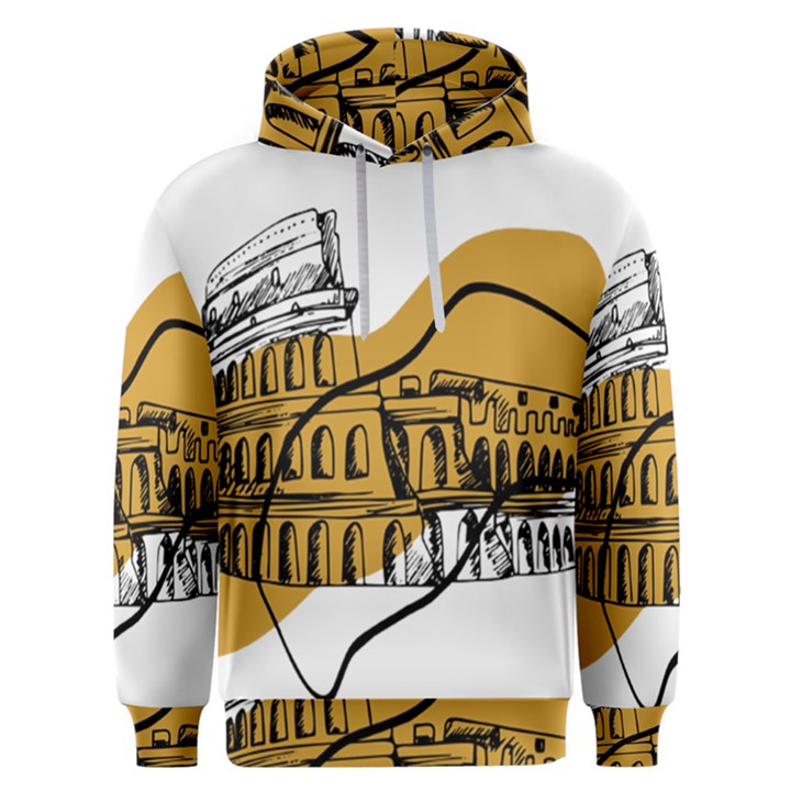 Colosseo Draw Silhouette Men s Overhead Hoodie