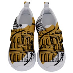 Colosseo Draw Silhouette Kids  Velcro No Lace Shoes by ConteMonfrey