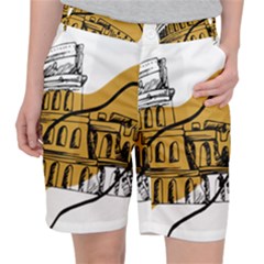 Colosseo Draw Silhouette Pocket Shorts by ConteMonfrey