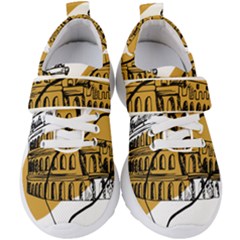 Colosseo Draw Silhouette Kids  Velcro Strap Shoes by ConteMonfrey