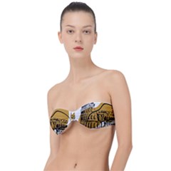 Colosseo Draw Silhouette Classic Bandeau Bikini Top  by ConteMonfrey