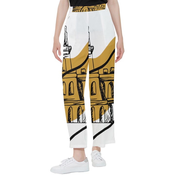 Colosseo Draw Silhouette Women s Pants 