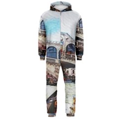 Lovely Gondola Ride - Venetian Bridge Hooded Jumpsuit (men) by ConteMonfrey