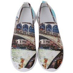 Lovely Gondola Ride - Venetian Bridge Men s Slip On Sneakers by ConteMonfrey