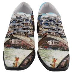 Lovely Gondola Ride - Venetian Bridge Women Heeled Oxford Shoes by ConteMonfrey