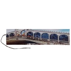 Lovely Gondola Ride - Venetian Bridge Roll Up Canvas Pencil Holder (l) by ConteMonfrey