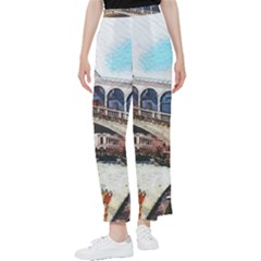 Lovely Gondola Ride - Venetian Bridge Women s Pants  by ConteMonfrey