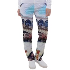 Lovely Gondola Ride - Venetian Bridge Women s Casual Pants by ConteMonfrey