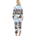 Lovely Gondola Ride - Venetian Bridge Womens  Long Sleeve Velvet Pocket Pajamas Set View2