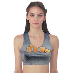 Pasta Is Art - Italian Food Sports Bra by ConteMonfrey