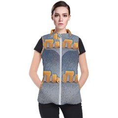 Pasta Is Art - Italian Food Women s Puffer Vest by ConteMonfrey